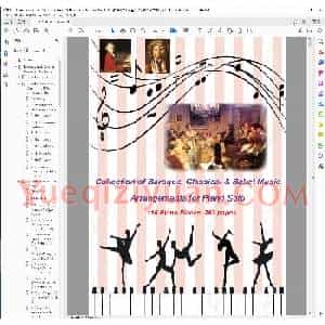 116首巴洛克古典及芭蕾钢琴独奏改编曲_钢琴曲谱教程电子书