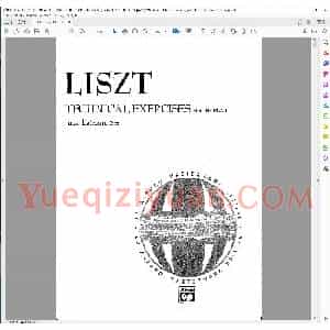 第1页李斯特钢琴技巧练习曲胡里奥埃斯特班编订_钢琴曲谱教程电子书