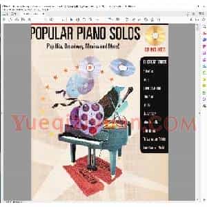 流行钢琴独奏流行金曲百老汇电影等第五级_钢琴曲谱教程电子书