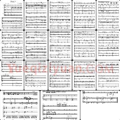 电子琴谱 火车向着韶山跑电子琴谱（电子琴四重奏）