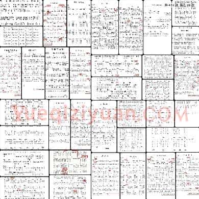 电子琴谱 农村乐队带和弦简谱437