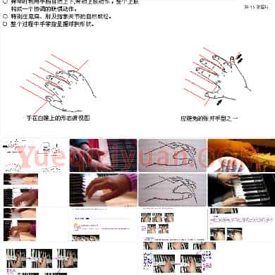 电子琴教程指法与手型图解
